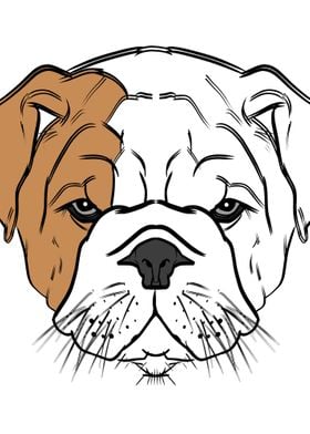 Bulldog Puppy Design