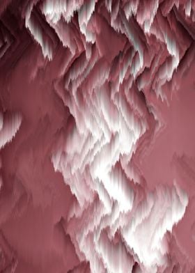 marsala and white abstract