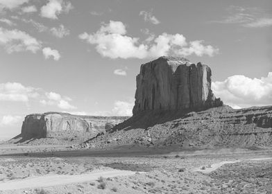 Another rock formation in Monument Valley in Arizona.