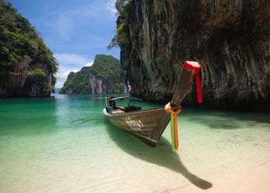 hong island boat, thailand