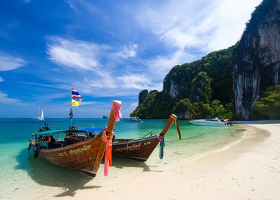 Hong island boat, Thailand