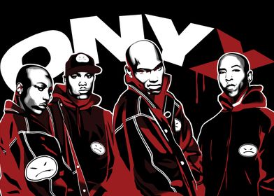The  ONYX Official acrylic painting, 20 Years of Hardco ... 