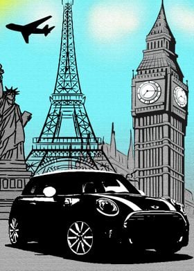 Travel, London, Paris, New York