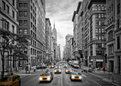 NYC 5th Avenue Traffic