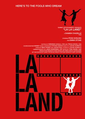 - La La Land / West side story inspired movie poster -
