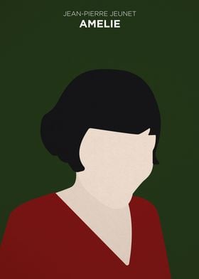 Flat poster for the movie "Amelie"