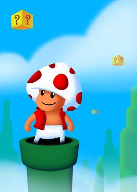 Toad, designed by Atlantic Canada's pop culture artist  ... 