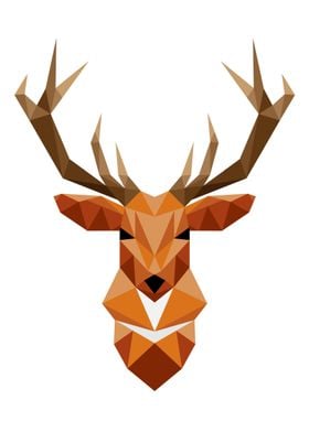 Geometric Deer Design