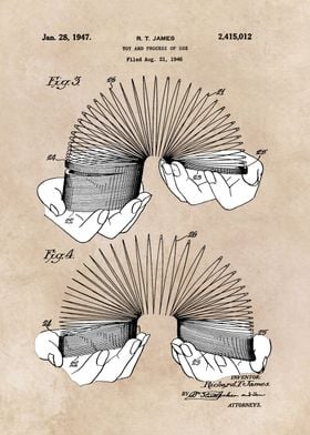 patent art James Toy and process of use 1946