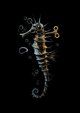 mechanical seahorse