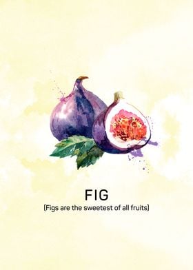 Fun facts about fruits: Figs are the sweetest of all fr ... 