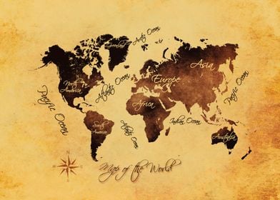 map of the world 