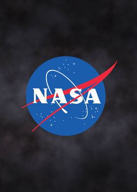NASA WITH BLACK BACKGROUND