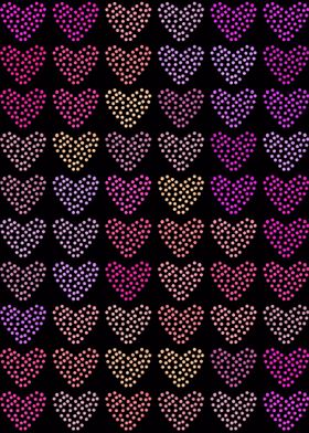 Dotted Hearts 