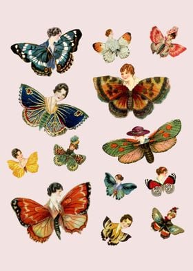 LADY BUTTERFLIES!  BY GASP