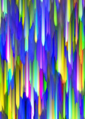 Colorful digital art splashing G394