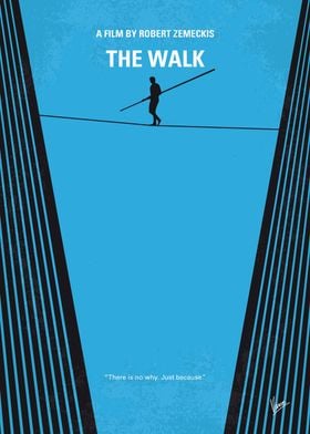 No796 My The Walk minimal movie poster In 1974, high-w ... 