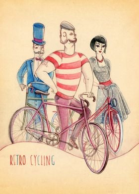 If you like stylish cycling or vintage motives, here's  ... 