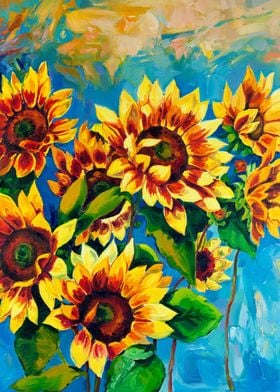 flower painting made by: Dian Wahyudi