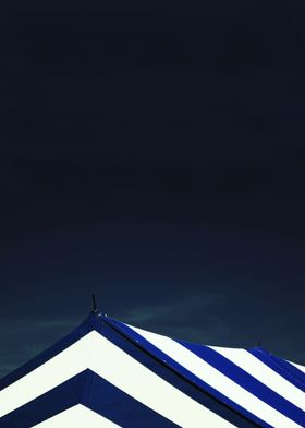 Navy Blue Circus Tent