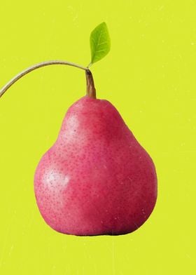 The pink pear