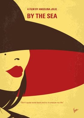 No805 My By the Sea minimal movie poster A couple trie ... 