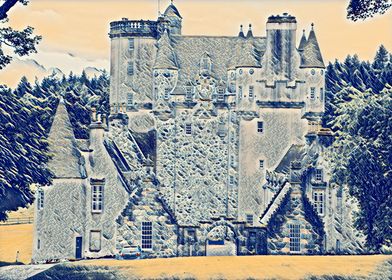 Castle Fraser, Scotland built circa 1575