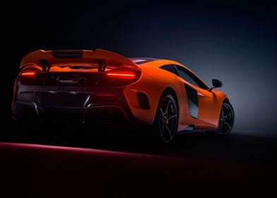 McLaren 675LT studio shot. Image also available in por ... 