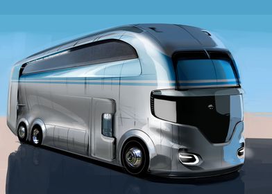 vision of Aerostyle mid-distance bus