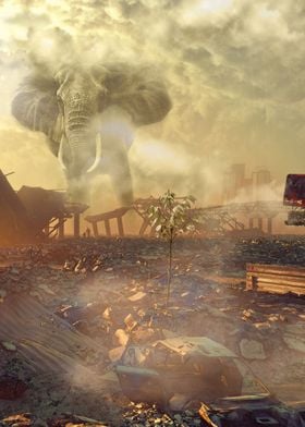 Apocalyptic Elephant 