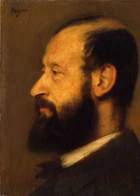 Edgar Degas - Joseph-Henri Altès (1826–1895), 1868, oil ... 