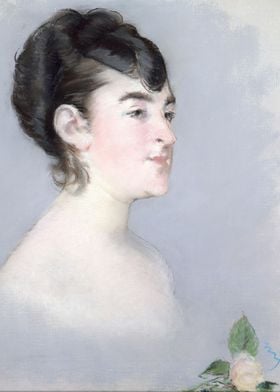 Édouard Manet - Mademoiselle Isabelle Lemonnier (1857–1 ... 