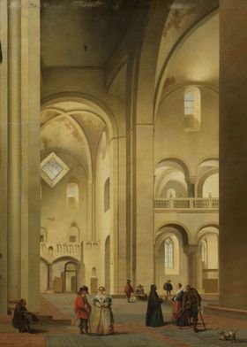 Pieter Jansz Saenredam - The Transept of the Mariakerk  ... 