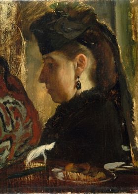 Edgar Degas - Mademoiselle Marie Dihau (1843–1935), 186 ... 