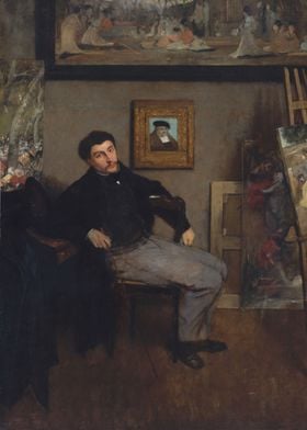 Edgar Degas - James-Jacques-Joseph Tissot (1836–1902),  ... 