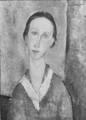 Amadeo Modigliani - Girl in a Sailor's Blouse, 1918, oi ... 