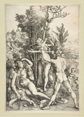 Albrecht Dürer - Hercules at the Crossroad, ca. 1498, ... 