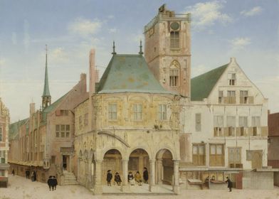 Pieter Jansz Saenredam - The Old Town Hall of Amsterdam ... 