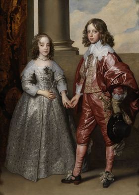 Anthony van Dyck - William II, Prince of Orange, and hi ... 