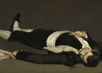 Edouard Manet - The Dead Toreador, 1864, oil on canvas; ... 