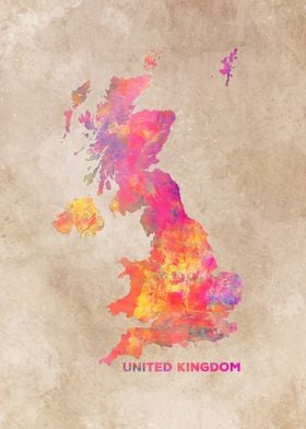 United Kingdom map