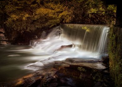 Aberdulais waterfalls Situated on the Dulais river in N ... 