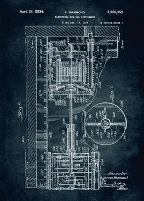 No024 - 1934 - (02) Electrical musical instrument - Inv ... 