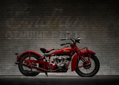 Classic INDIAN SCOUT motorcycle