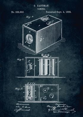 No063 - 1888 - Camera - Inventor George Eastman