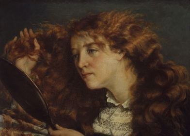 Gustave Courbet - Jo, La Belle Irlandaise, 1865–66, oil ... 