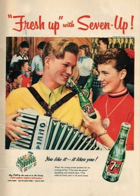 Vintage Advertising Poster
