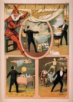 Vintage Circus Poster 