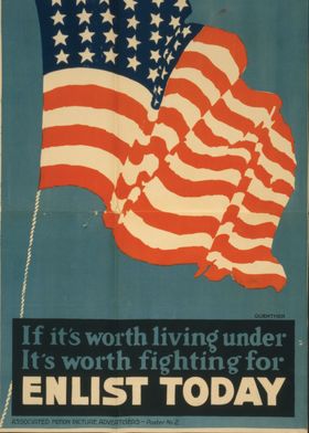 Vintage War Poster