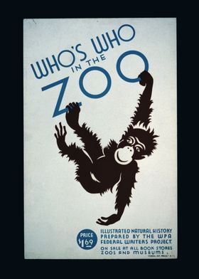 Vintage Animals Poster